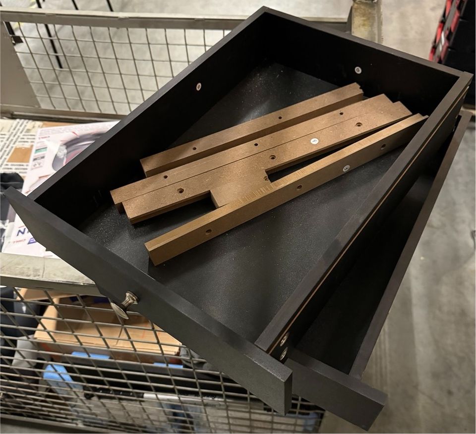 Schublade für Palettenmöbel PalettenBett zum einbau in Neckarwestheim