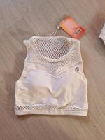 Oceansapart Juno Mesh Top Activewear Sport Weiß  NEU Bayern - Schnaittenbach Vorschau