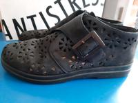 RIEKER SOMMERSCHUHE LEDER, DAMEN GR. 40,  schwarz, wenig getragen Bayern - Forchheim Vorschau