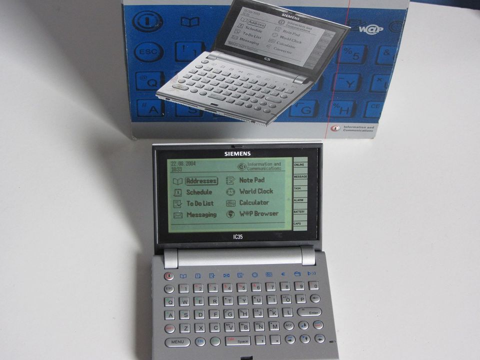 Siemens IC35 Organizer retro PDA mit Syncstation OVP in München