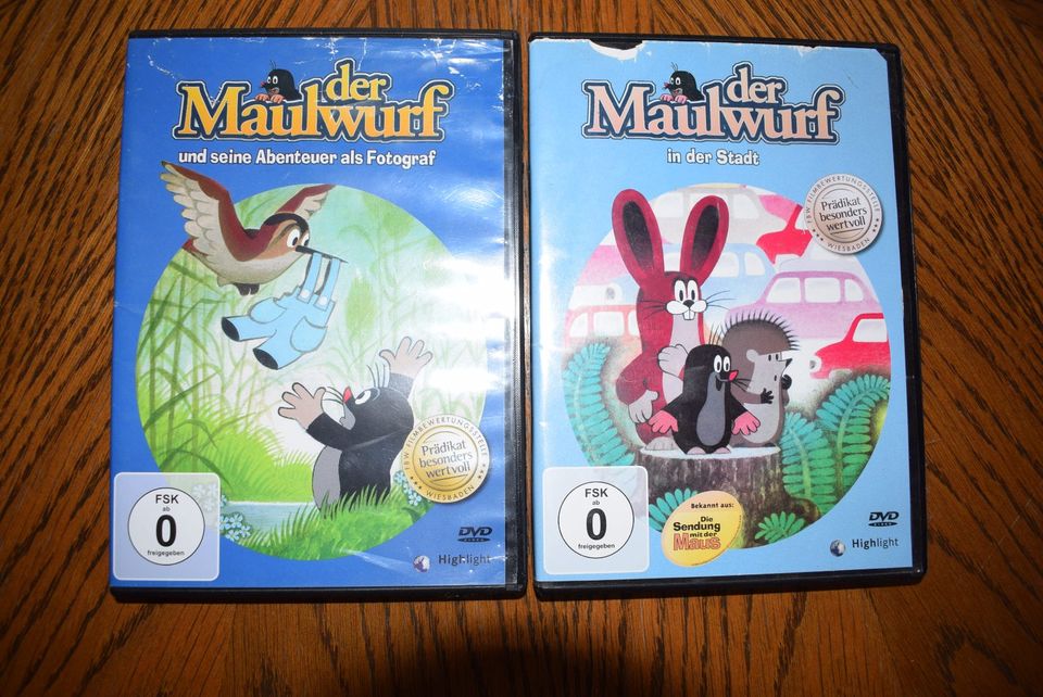 Der kleine Maulwurf - 2 DVD´s in Zittau