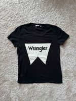 Wrangler T-Shirt schwarz in XS aus Baumwolle Düsseldorf - Wersten Vorschau