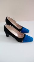 "Madeleine" Pumps Größe 40  royalblau-schwarz München - Thalk.Obersendl.-Forsten-Fürstenr.-Solln Vorschau