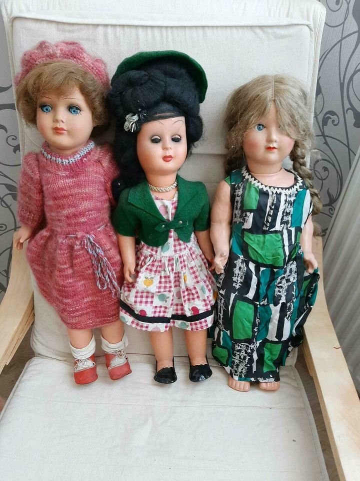3 Alte Puppen Antik in Gimbsheim