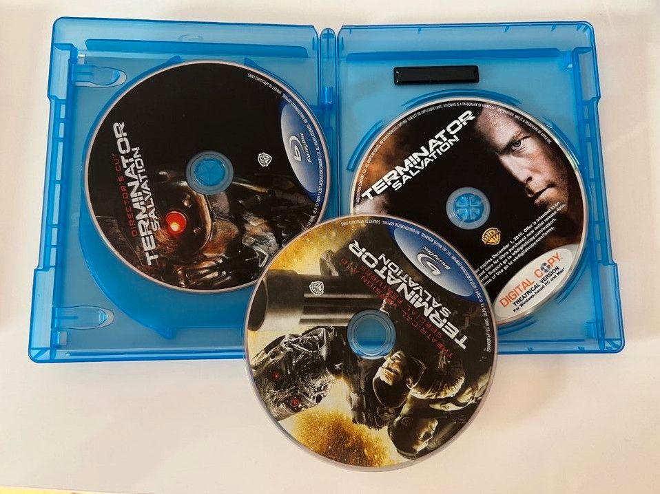 Blu-Ray Terminator Salvation Directors Cut (3 Disc) in Pirna