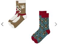 Neu ovp 2x Xmas-Socken 35-38 für Kinder, Damen und Herren Hessen - Villmar Vorschau