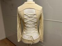 Langarm Shirt Rückenfrei creme Gr XS/S Schleswig-Holstein - Selent Vorschau