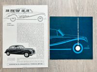 BMW 3,2 Super Prospekt Sonderdruck 1960 Scheibenbremsen 501 502 Baden-Württemberg - Isny im Allgäu Vorschau