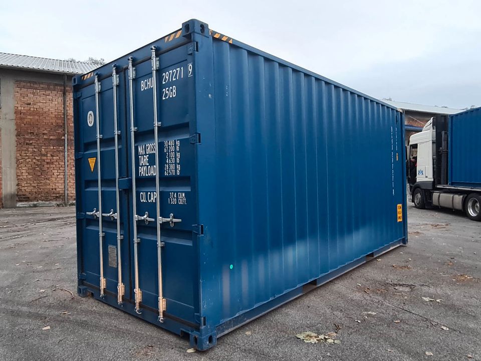 20 ft Container HC High Cube Seecontainer Lagercontainer 20 Fuß in Waging am See