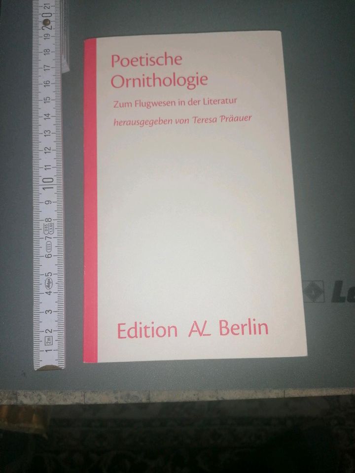Poetische Ornithologie Flugwesen Literatur Teresa Präauer Edition in Berlin