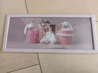 Anne Geddes Bild Glas Holzrahmen rosa Bayern - Hohenwart Vorschau