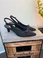 Gabor Slingpumps Größe 4, dunkelblau/schwarz Niedersachsen - Leer (Ostfriesland) Vorschau
