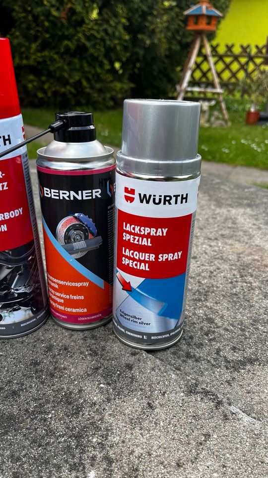 Würth Makkra Berner Sprayflaschen Werkstattbedarf in Bad Lausick