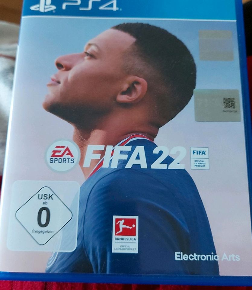 FIFA 22  Für Playstation 4  PS4 in Werder (Havel)