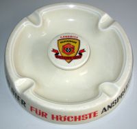 Plochinger Waldhornbräu Aschenbecher - Porzellan 21 cm Baden-Württemberg - Nürtingen Vorschau