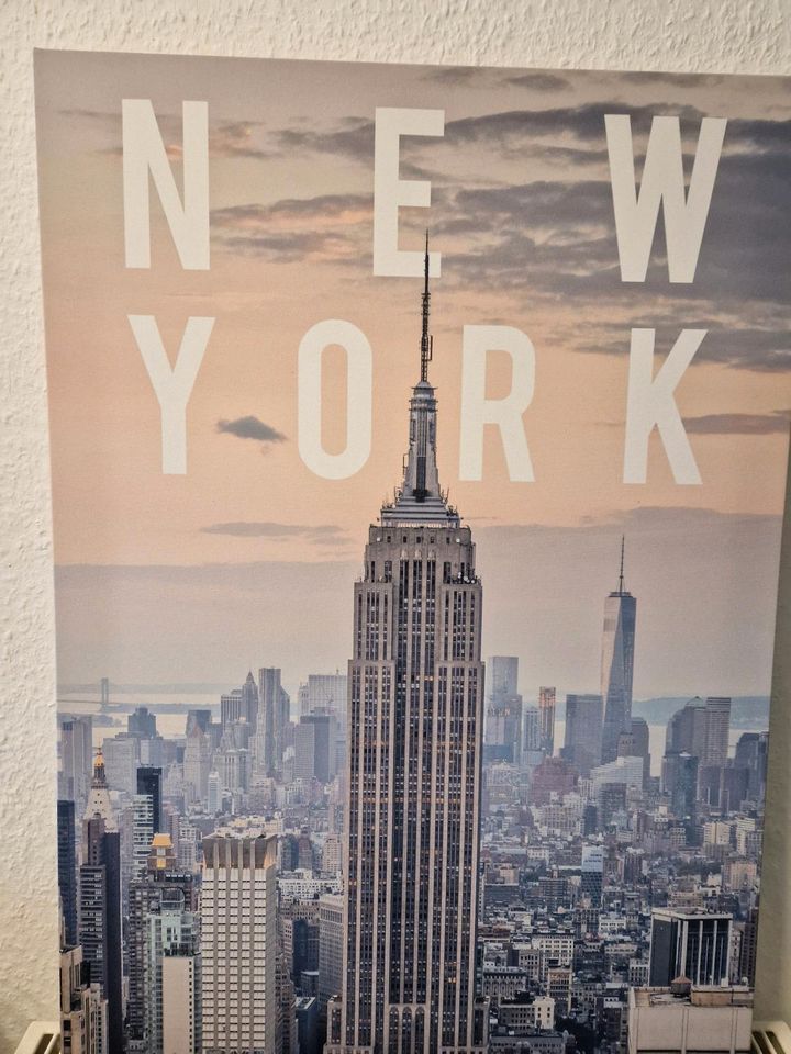 Ikea Bild 50x70 New York Empire State Building in Ratingen
