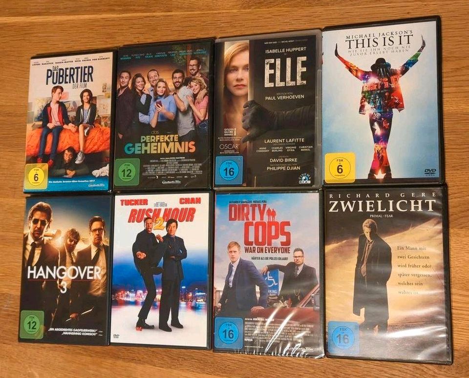 DVD Sammlung: Kinder/Jugend/Komödie/Action/Thriller/Biografie in Berlin