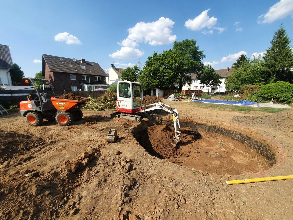 MIETE - "Minibagger | Dumper" Baggerarbeiten Erdarbeiten Garten in Swisttal