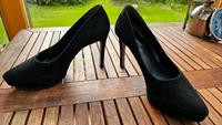 Paul Green Plateau High Heels Nubuk Gr. 6 schwarz Niedersachsen - Melle Vorschau