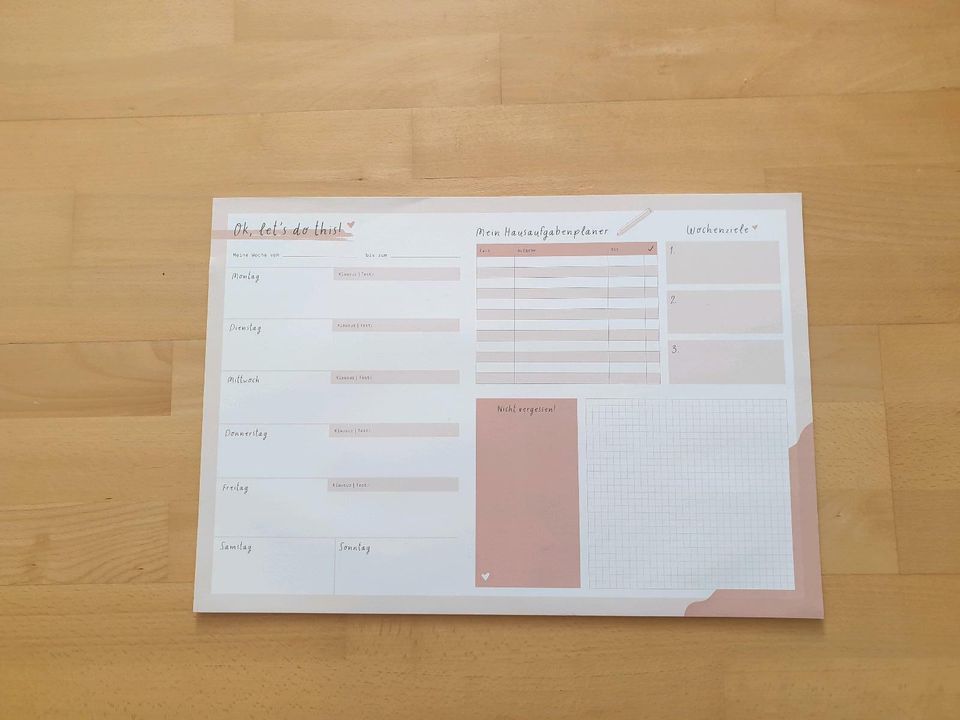 Odernichtoderdoch Schreibtischunterlage, Tischkalender, NEU in Göttingen