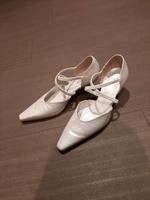 ⭐️ Gabor Pumps creme-weiß Größe 3 bzw 37 Brautschuhe Baden-Württemberg - Langenau Vorschau