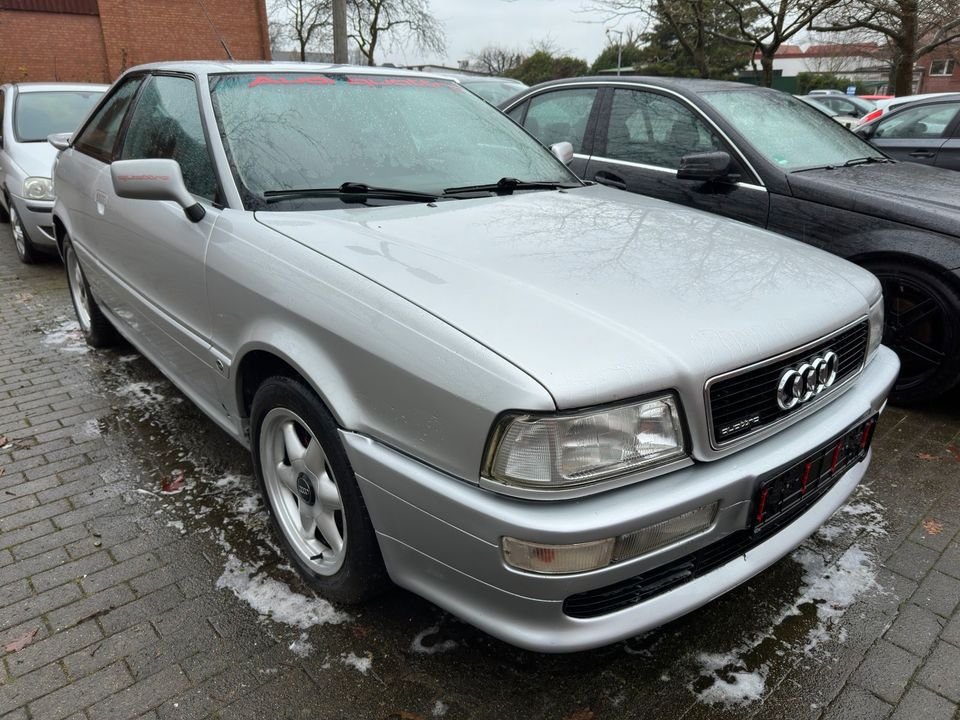 Audi Coupé Quattro 2.2 KV Motor 136PS Silber 133tkm H-Zulassung in Bremervörde