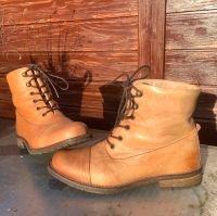 Stiefel Schnürschuhe Schuhe Boots Echt Leder neuwertig Gr. 38 Kiel - Wellsee-Kronsburg-Rönne Vorschau