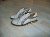 Camel Active Damen Schuhe Sneaker Gr. 38 Leder beige TOP! Niedersachsen - Emden Vorschau