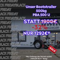 *Black Friday!* Bootsanhänger Pongratz 500kg *Schlauchboot* Schleswig-Holstein - Wankendorf Vorschau