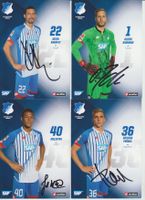 Autogrammkarten TSG Hoffenheim mit original Autogrammen Frankfurt am Main - Ostend Vorschau