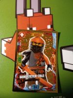 15.   Lego Ninjago Sammelkarte: Gerüsteter Cole Limited Edition. Aachen - Aachen-Mitte Vorschau