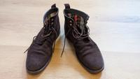 TOMMY HILFIGER Wildlederstiefel dunkelbraun Herren Gr. 42 Wuppertal - Vohwinkel Vorschau