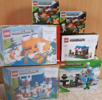 Lego Minecraft Winter Bundle (21186, 21243, 21184, 21178, 21162) Niedersachsen - Meppen Vorschau