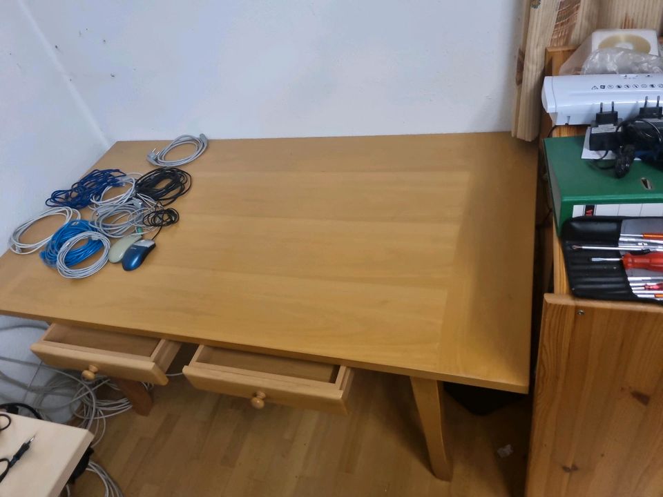 Tisch für Computer Büro, Esszimmer mit zwei Schubläden in Bockhorn