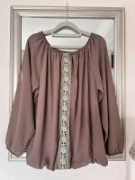 Made in Italy Bluse Gr. 3 taupe AA 56cm Niedersachsen - Thedinghausen Vorschau