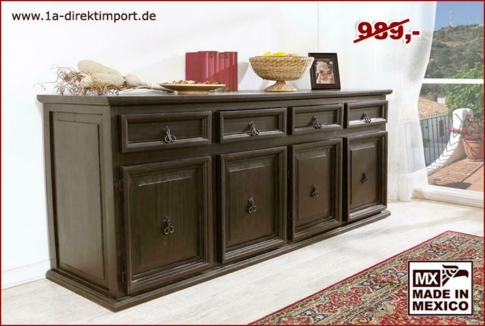 XL Sideboard MEXICO Kolonialstil Kommode, Schrank, Massiv, dunkel in  Dortmund - Hörde | eBay Kleinanzeigen ist jetzt Kleinanzeigen