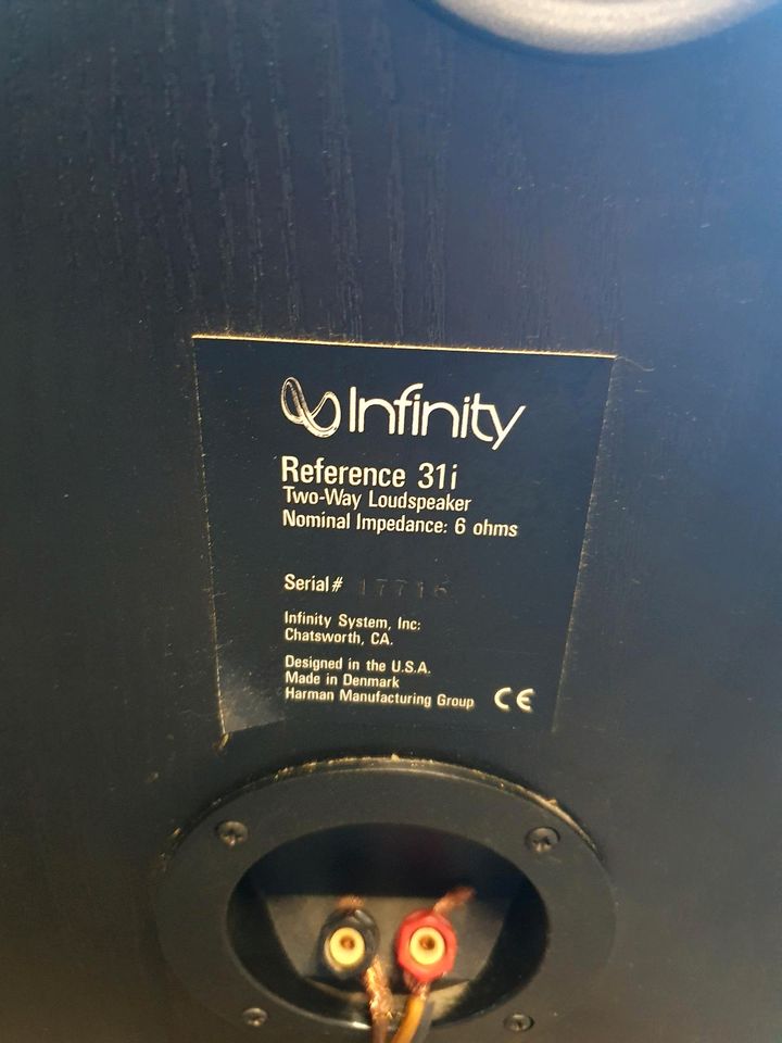 Infinity Reference 31 , marantz  CD 40 , pioneer in Bremen