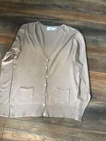 Strickjacke M in hellbraun/taupe Niedersachsen - Wangerland Vorschau