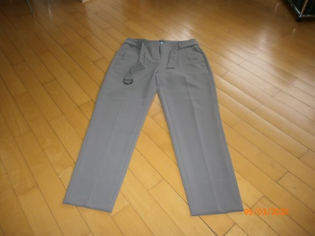 Designer Damen Cambio Stoff Hose Chino Stoffgürtel braun Gr. 38 in Dortmund