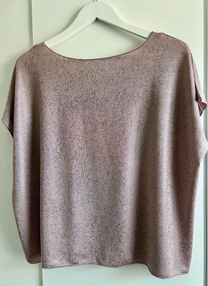 Wie neu exkl. Monari Glitzer Shirt Gr. XL 44 s. Maße Top Bluse 42 in Helmstedt