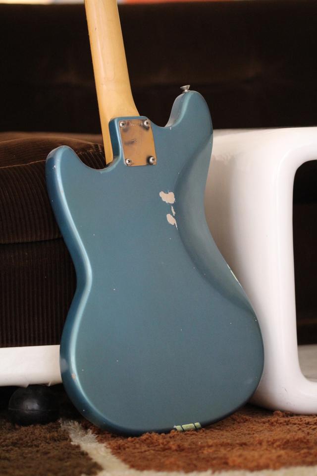 1972 Fender Mustang Competition Blue Refin' E-Gitarre Vintage in Wismar