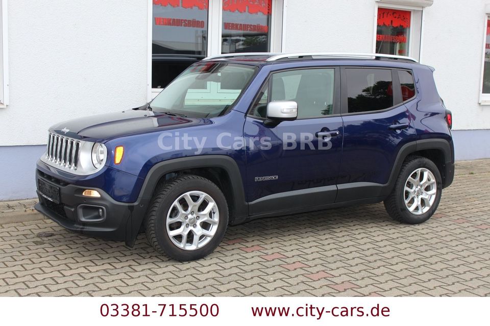 Jeep Renegade Limited FWD*Autom.*Navi*Spurhalte*PDC in Brandenburg an der Havel