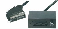 Scart-Adapter mit Umschaltung per Knopfdruck Kabel 0,5 m NEU !! Baden-Württemberg - Leinfelden-Echterdingen Vorschau