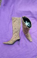 Damenstiefel Leoprint Velours von Pascal Alonso Niedersachsen - Danndorf Vorschau