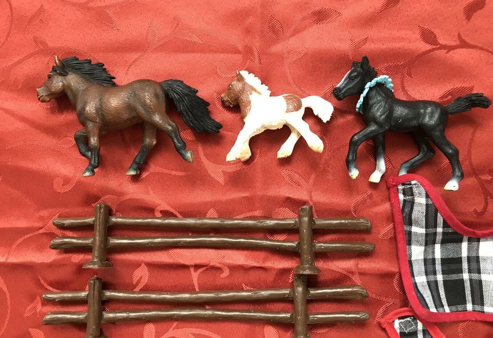 Schleich Zaun, Pferde, Menschen und Zubehör in Dortmund