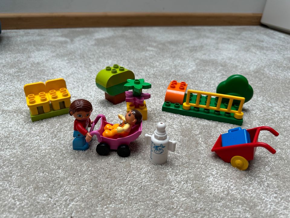 LEGO DUPLO 10585 Mutter mit Kinderwagen plus diverse Steine in Glandorf