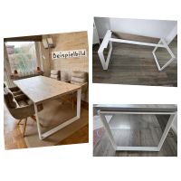 Weißes Tischgestell/ Schreibtischgestell/ Tischfüße Bayern - Geiselbach Vorschau