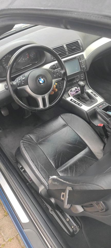 BMW E46 Cabrio 320 Ci mit Hardtop & 8 Fach bereift in Bechtolsheim