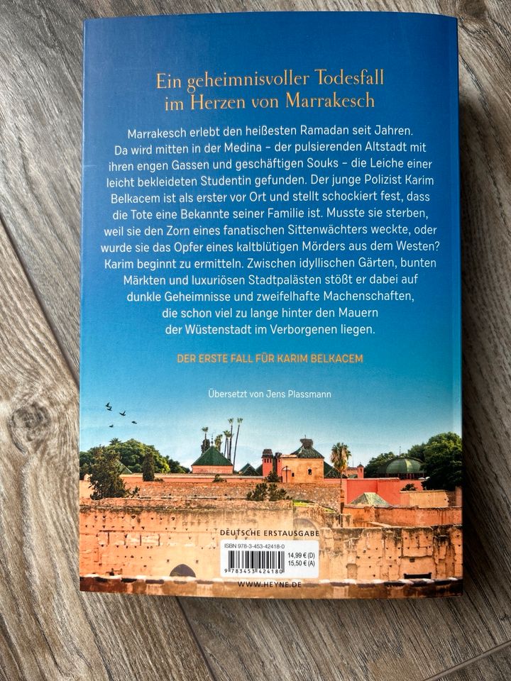 SCHATTEN ÜBER MARRAKESCH James von Leyden Marokko Krimi Buch in Limburg