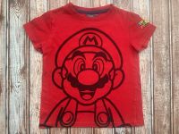 Super Mario T-Shirt rot Gr. 104/110 Nordrhein-Westfalen - Solingen Vorschau